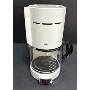 Braun Aromaster Type 4085 KF-400 420 10 Cup Coffee Maker Gold Filter Tested